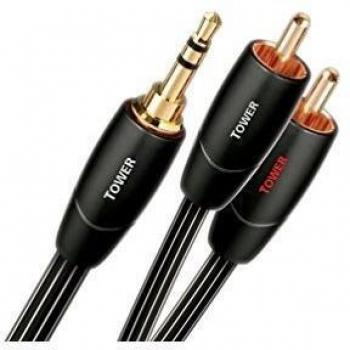 AudioQuest Tower. 3.5mm Jack to RCA Cable 1.0 Metre