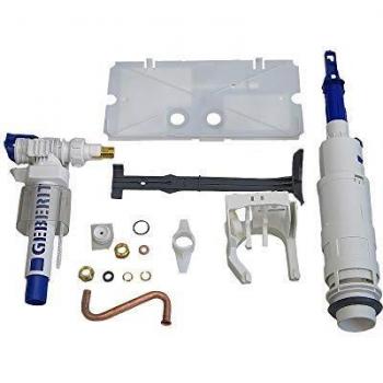 Kit de conversión Geberit para cisternas empotradas modelo Twinline, 2-Menguens, con válvula de llenado tipo 380, años de fabricación 1988-97
