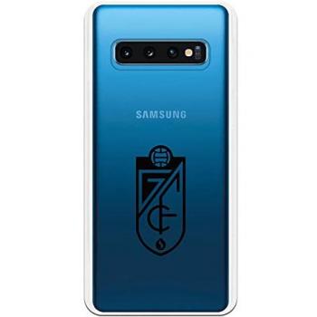 Funda Oficial Granada Escudo Negro Transparente SS18 para Samsung Galaxy S10