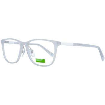 Monturas de Gafas Benetton BEO1029 55856 para Hombre - Blanco - Acetato - Plástico - Trapecio