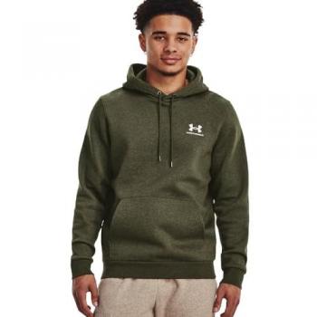 Under Armour Essential Fleece Hoodie Green Male Large