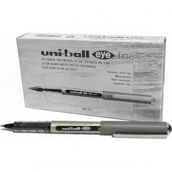 Bolígrafo Uni-Ball Eye UB-157 Fine 0.7mm Negro