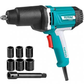 Llave de Impacto Neumática 1/2” 1050W 550Nm con Maletín y Accesorios - Total Tools