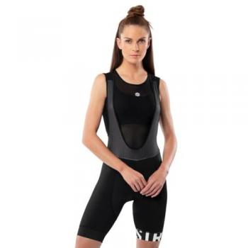 Culote Corto de Ciclismo para Mujer Brabant Siroko Negro