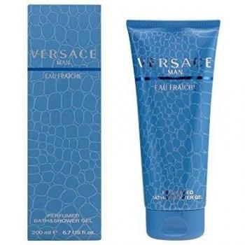 Versace Man Eau Fraiche Perfumed Bath & Shower Gel - 200ml Luxury Cleansing Experience