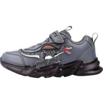 Zapatillas Deportivas para Niño Bull Boys Modelo Al3396 Color Gris