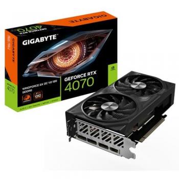 Tarjeta Gráfica Gigabyte GeForce RTX 4070 WINDFORCE 2X OC V2, 12GB GDDR6, 192bit, PCI-E 4.0, 2490MHz Core Clock,