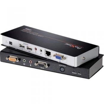 Extensor de Consola Desktop KVM USB VGA con Audio y RS-232 ATEN - CE770, Compensación de Imagen
