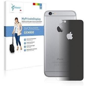 Vikuiti MyPrivateDisplay Protector de Pantalla y privacidad GXN800 de 3M compatible para Apple iPhone 6 Trasero