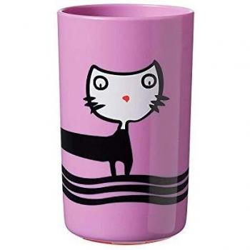 Tommee Tippee Vaso para Niños Super Cup, Grande, Diseño Inteligente con Base Adherente, A Partir de 12 Meses, Morado