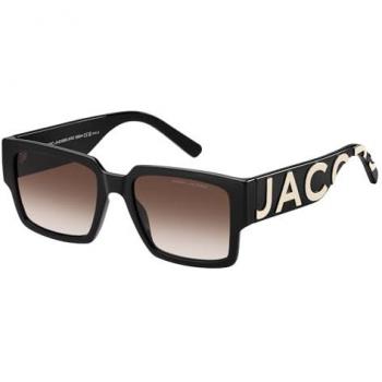 Marc Jacobs Stylish Black Rectangular Sunglasses Model 739/S, Unisex, 54mm