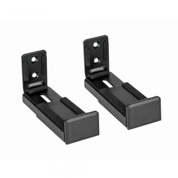 Soporte de Pared para Barra de Sonido Gembird WM-SB-01, material Acrilonitrilo butadieno estireno (ABS) y acero, color negro