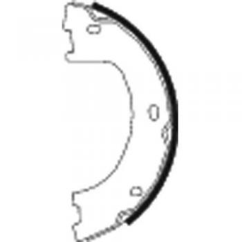 Zapata de freno de mano HELLA 8DA 355 050-071, juego de zapatas sin accesorios y sin palanca