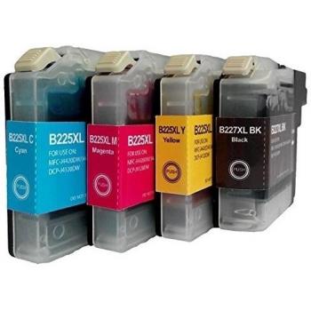 Cart. Brother LC-225 XL Amarillo 15ml
