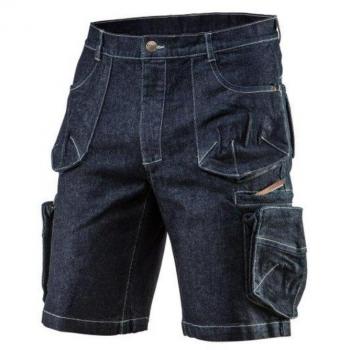 Pantalones Cortos de Trabajo NEO TOOLS 81-279-L Tipo Jean Denim Talla L/52