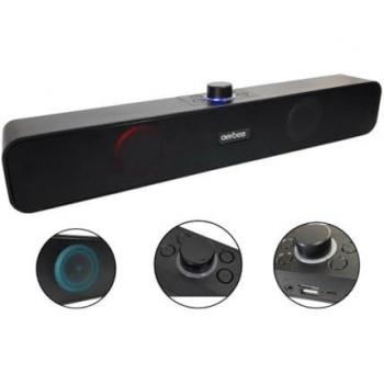 Barra de Sonido Inalámbrica Bluetooth Estéreo FM AUX para TV - Home Theater AB-D387