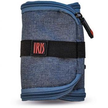 Portabocatas Zipper&Roll Azul - Bolsa porta bocadillos con diseño funcional, fabricada en material resistente y fácil de limpiar, cierre tipo zipper para mayor seguridad, tamaño compacto ideal para llevar en mochilas o loncheras, color