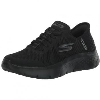 Zapatillas Skechers Go Walk Flex Mujer Negras, Slip-Ins, Malla, Talla 39 EU