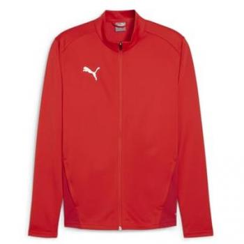 Chaqueta de entrenamiento Puma teamGOAL roja para hombre S