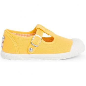 Pisamonas Zapatillas Lona Niños Puntera Goma Tipo Pepitos