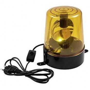 Eurolite - Ex-59A Lampara Rotativa Policia 230V 15W Ambar