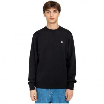 Element Cornell Classic Overhead Hoodie Men's Sweatshirt Flint Black ELYFT00158-FBK