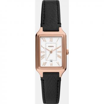 Fossil Raquel ES5310 Women's Black Leather Quartz Watch