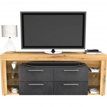 Mueble de TV Vibio con 4 cajones y 6 baldas