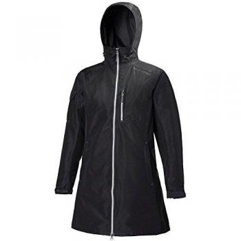 Helly Hansen Women's Long Belfast 3/4 Rain Jacket Black 5XL