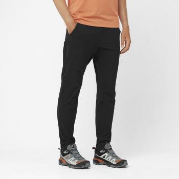 Salomon Pantalón de Hombre Wayfarer Ease - Pantalón de montaña, color Negro, talla M