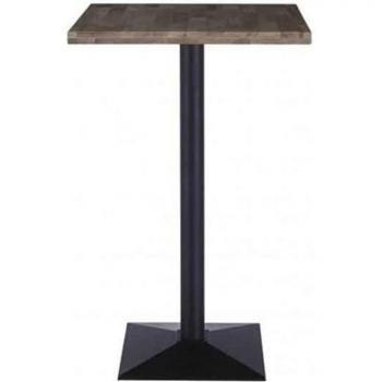 Mesa Alta Moss Roble American/Negro 110x60x60 cm