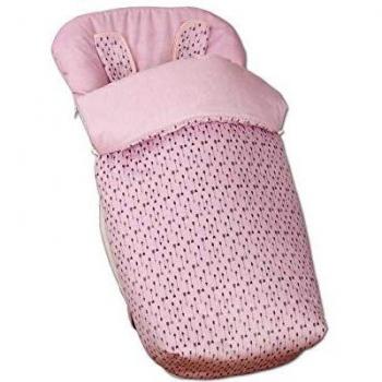 Babyline Arrow - Saco de silla con manoplas, unisex, color rosa
