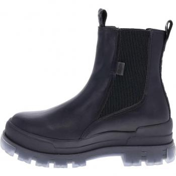 Buffalo Aspha Chelsea Mid Black Transparent Women's Boots EU 40