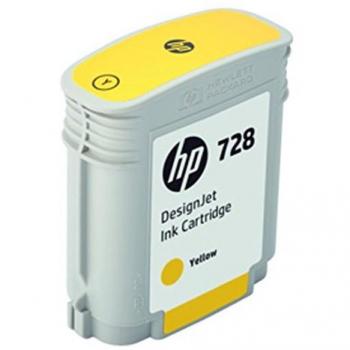Hewlett Packard F9J61A - Cartucho de inyección, 40 ml, color amarillo