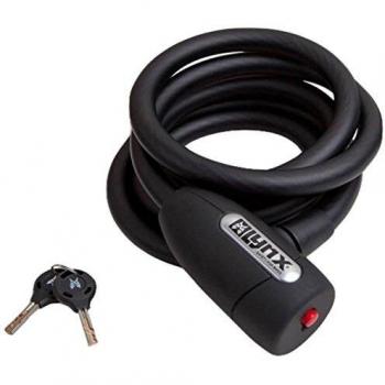 Candado de Cable Lynx 180 cm con Sistema de Auto-Cierre