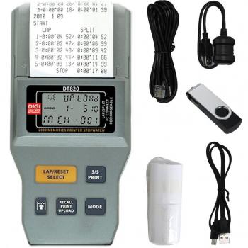 Digi Sport Instruments DT820 Stopwatch with Integrated Printer - 2000 Memory Capacity