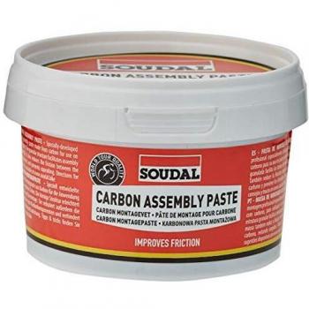 Pasta de montaje SOUDAL Carbono, 200 ml