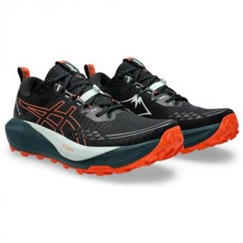 Zapatillas de Trail Running Asics Gel Trabuco 13 para Hombre - Negro/Naranja, Talla 46