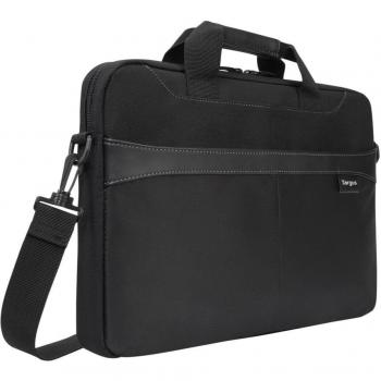 Targus Business Casual Slipcase with Shoulder Strap for 15.6-Inch Laptops, Black