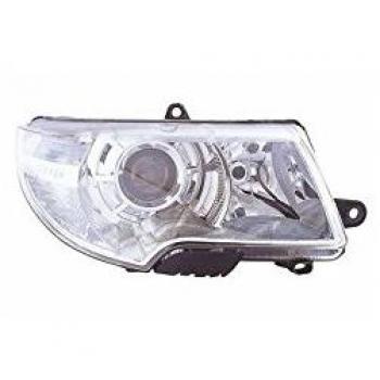 Faro Delantero Van Wezel 7636962 con Lámparas H7 y H3, Derecho sin Escritura para Skoda