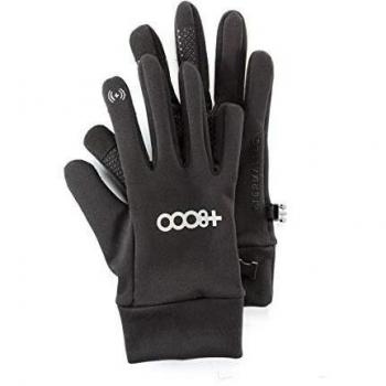 +8000 8GN1902 Guantes, Unisex Adulto, Negro, l