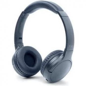 Auricular Bluetooth Estéreo con Manos Libres y Micrófono Integrado - Azul - 45h de Autonomía