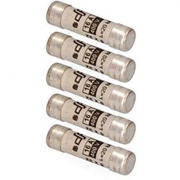 Fusible EDM 8,5 x 31,5 mm 16A Tipo Ticino (Paquete de 5 Unidades)