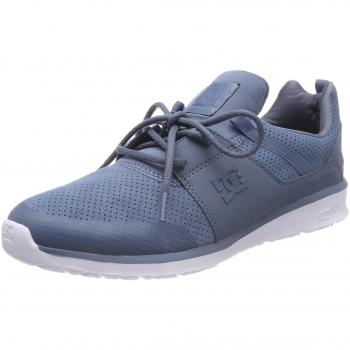 DC Shoes Men's's Heathrow Trainers Blue Ashes/White 4AW 8.5 UK