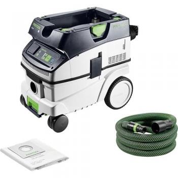 Aspirador Industrial CLEANTEC CTL 26 EI - 1200W, 26L, Festool