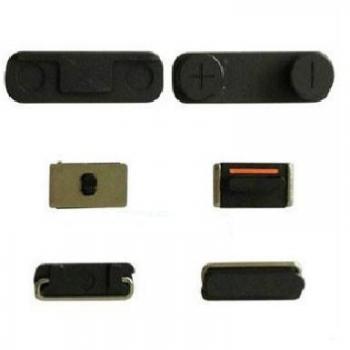 Goliton® Volumen OEM silenciosa de encendido / Mute botón on / off set para el iPhone 5/5G - Negro