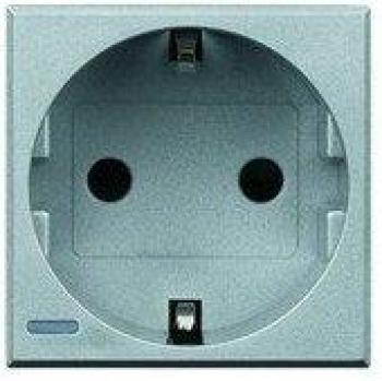 Bticino axolute - Base schuko 2 polos+tierra 16a/250v axolute claro