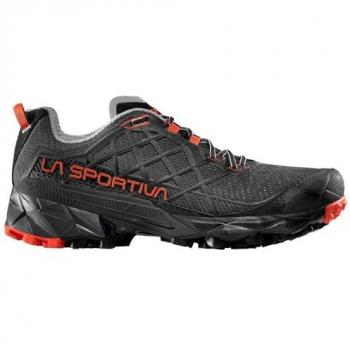 La Sportiva Akyra II Men's Hiking Shoes Carbon/Cherry Tomato EU 42