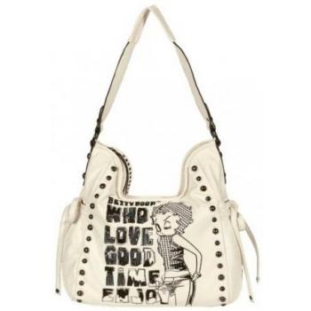 Betty Boop bolso de hombro blanco