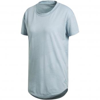 adidas W ID Jq tee Camiseta, Mujer, Gris
